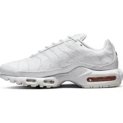 Baskets Air Max Plus blanches-Nike Discount
