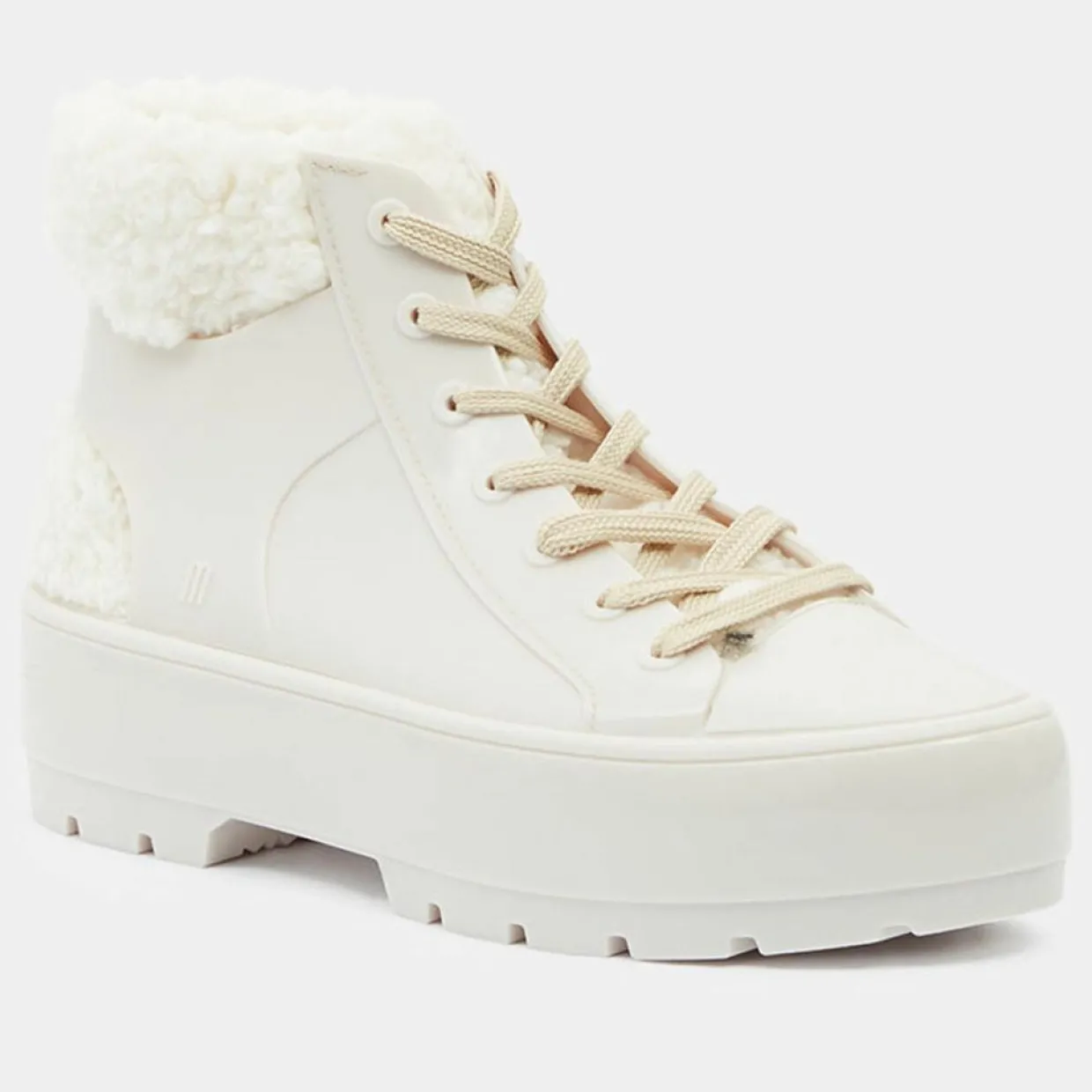 Baskets Ally beige/blanc-Melissa Clearance