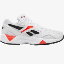 Femme Reebok Baskets^Baskets Aztrek 96 blanc/noir/orange
