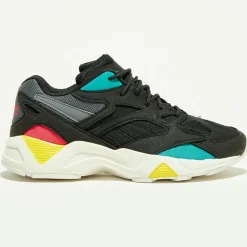 Baskets Aztrek 96 noir/turquoise/orange-Reebok Outlet