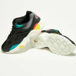 Baskets Aztrek 96 noir/turquoise/orange-Reebok Outlet