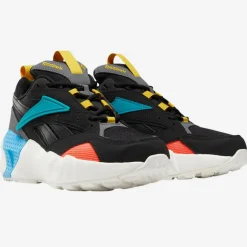 Baskets Aztrek Double Mix P noir/turquoise/orange-Reebok Best