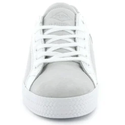 Femme Palladium Baskets^Baskets basses en Cuir Kalexia bimatières écrues
