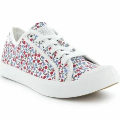 Baskets basses en Toile imprimée Phoenix multicolores-Palladium