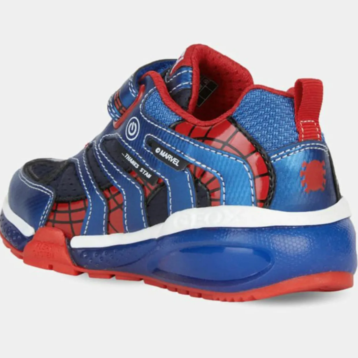 Baskets Bayonyc Spider-Man x Marvel bleu/rouge-Geox Hot