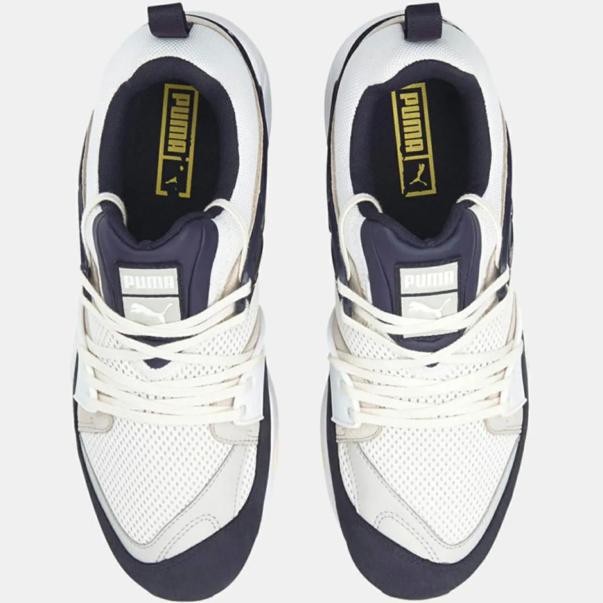 Homme Puma Baskets^Baskets Blaze blanc/bleu/gris