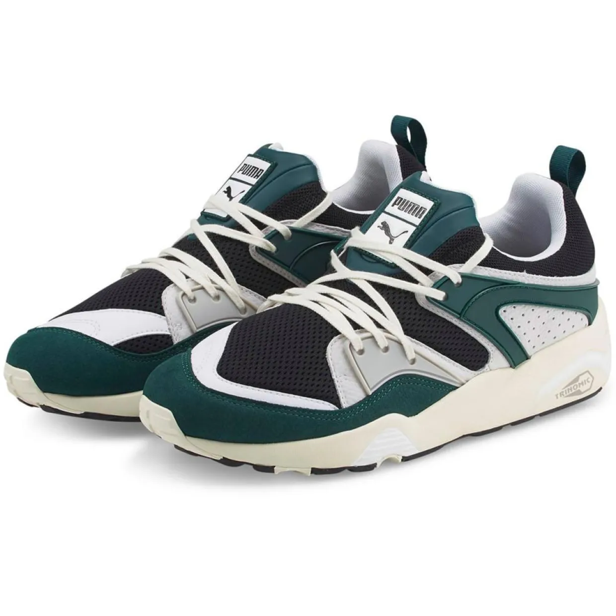 Homme Puma Baskets^Baskets Blaze of Glory blanc/vert