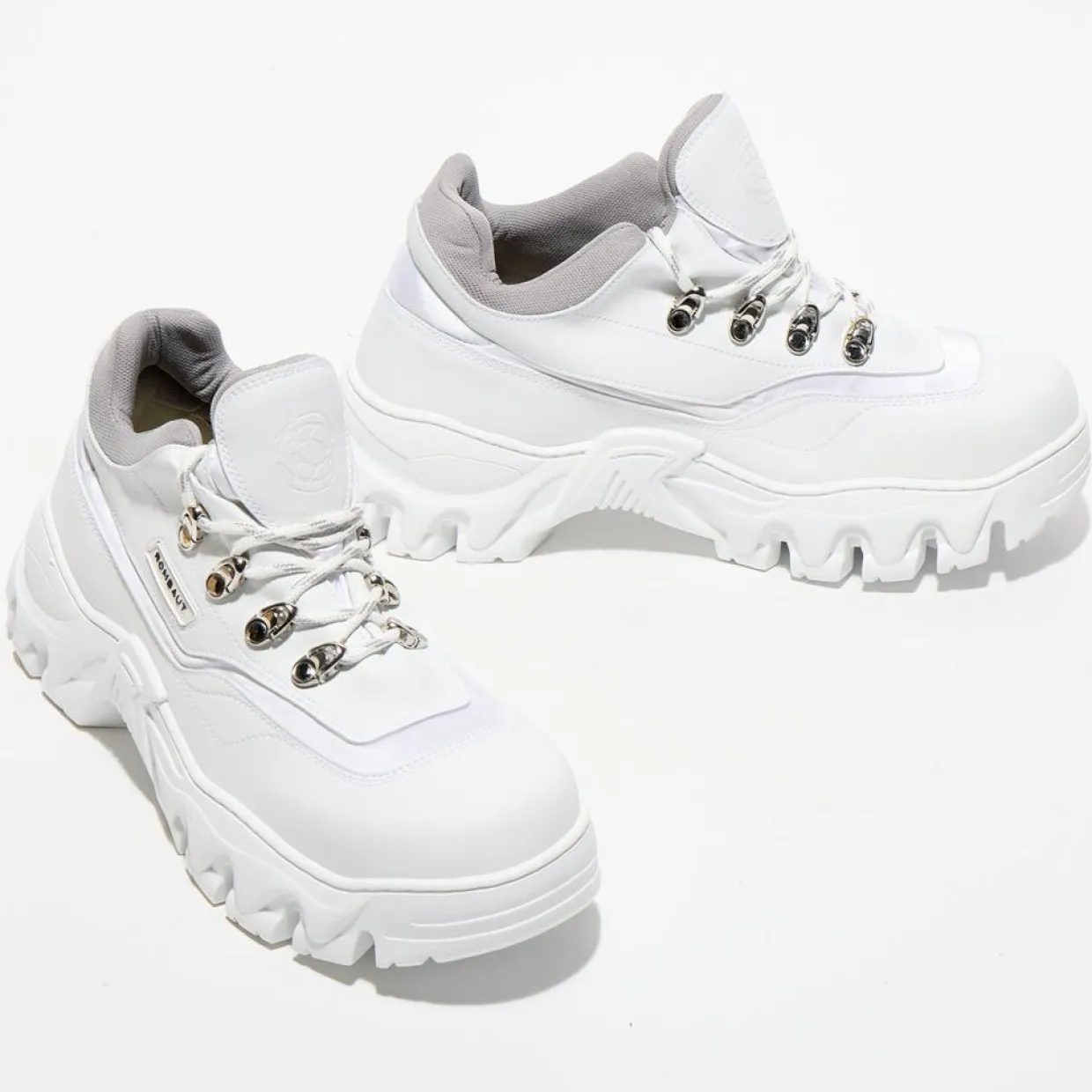 Baskets Boccaccio II Asfal blanches-Rombaut New