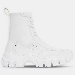 Baskets Boots Boccaccio II blanches-Rombaut Discount
