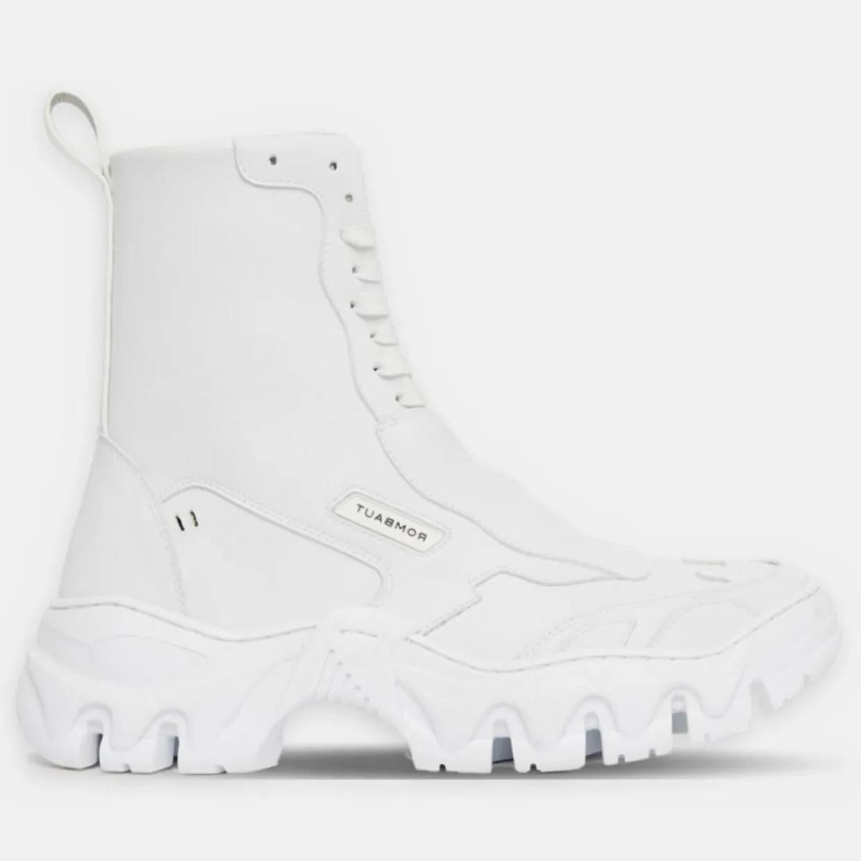 Baskets Boots Boccaccio II blanches-Rombaut Discount