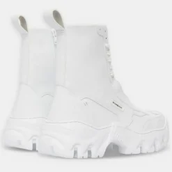 Baskets Boots Boccaccio II blanches-Rombaut Discount