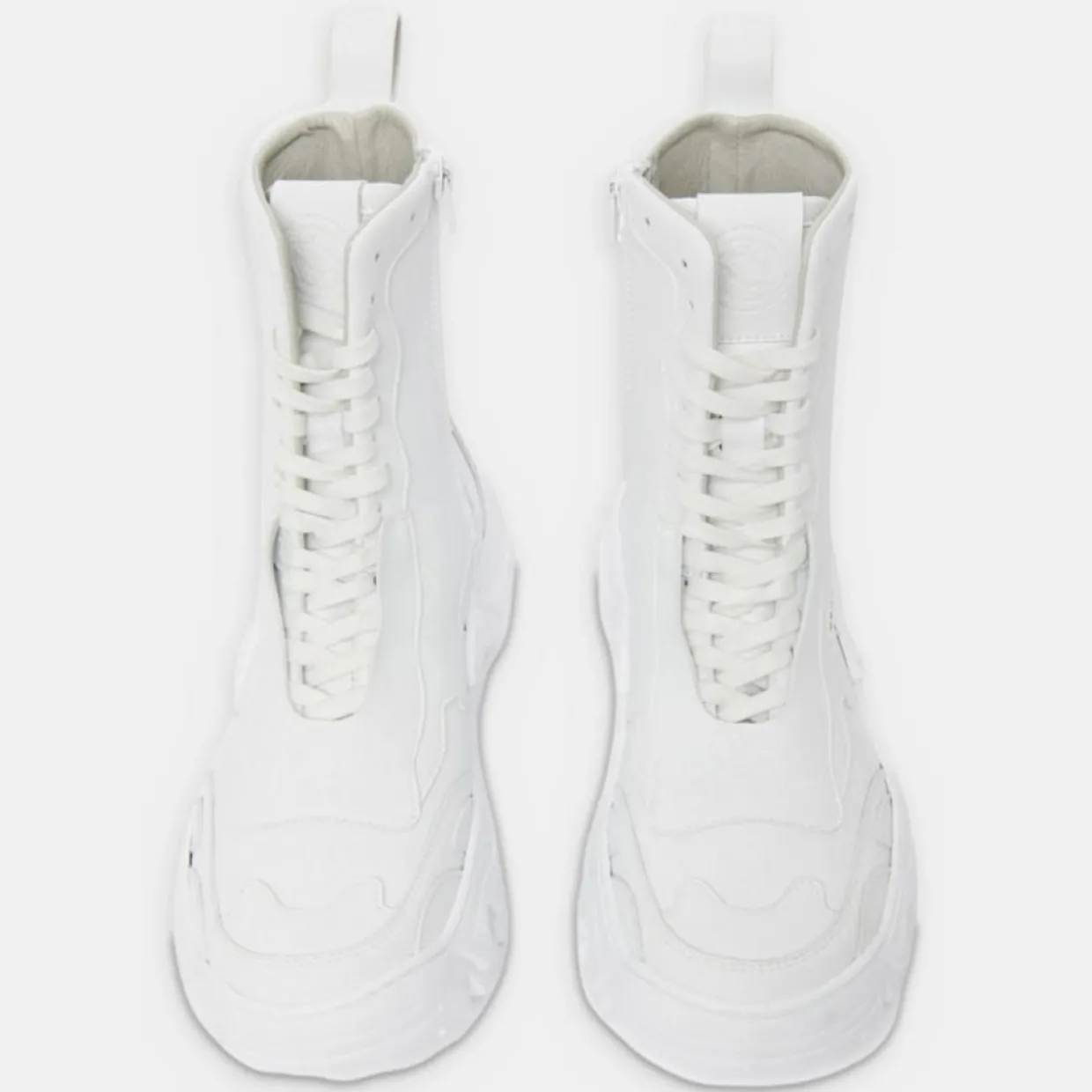 Baskets Boots Boccaccio II blanches-Rombaut Discount