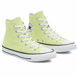 Baskets Canvas Hi vert jaune-Converse Sale