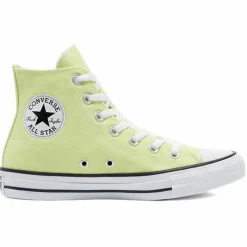 Baskets Canvas Hi vert jaune-Converse Sale