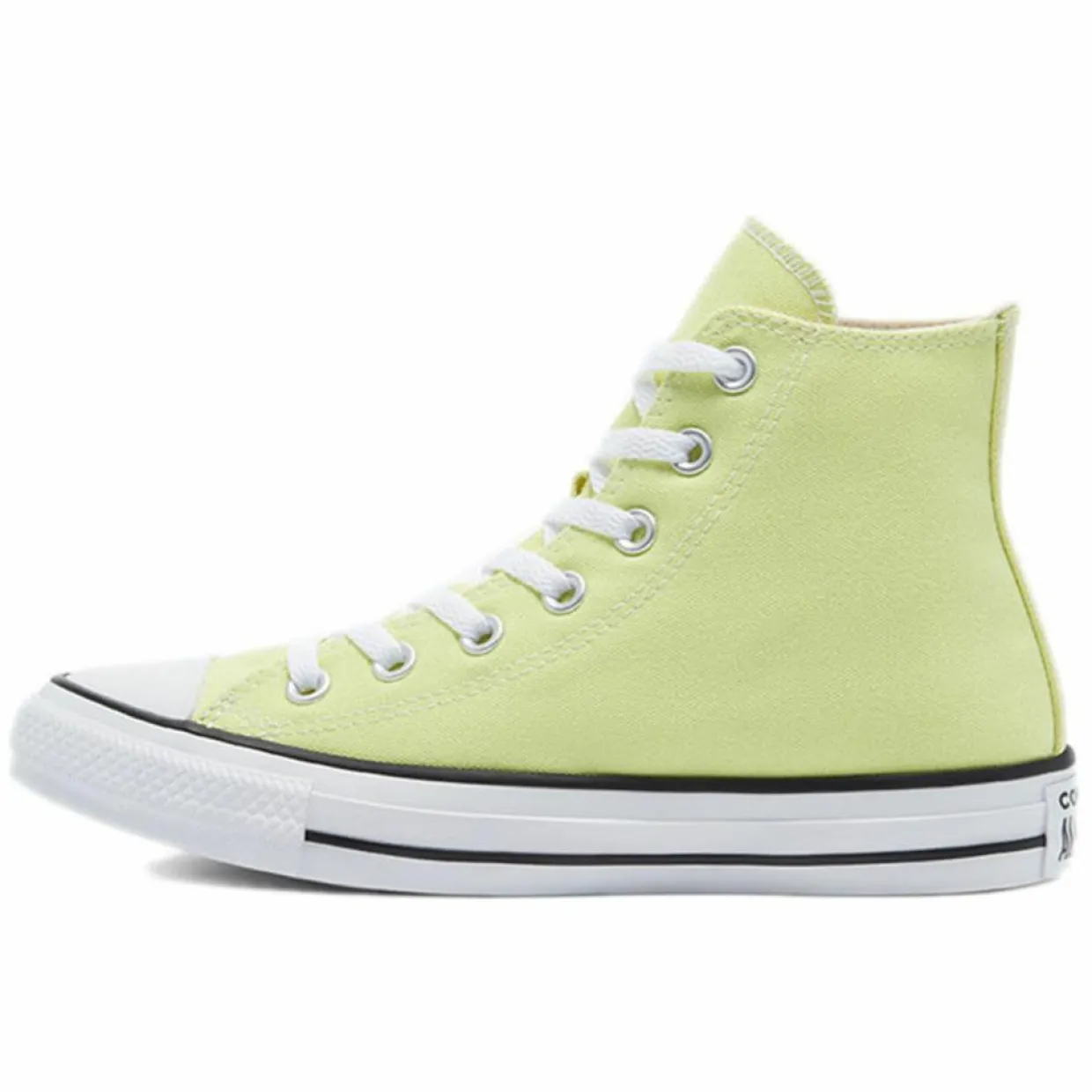 Baskets Canvas Hi vert jaune-Converse Sale