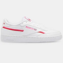 Femme Reebok Baskets^Baskets Club C 85 blanc/rose