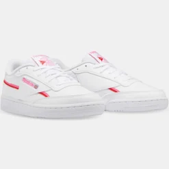 Femme Reebok Baskets^Baskets Club C 85 blanc/rose