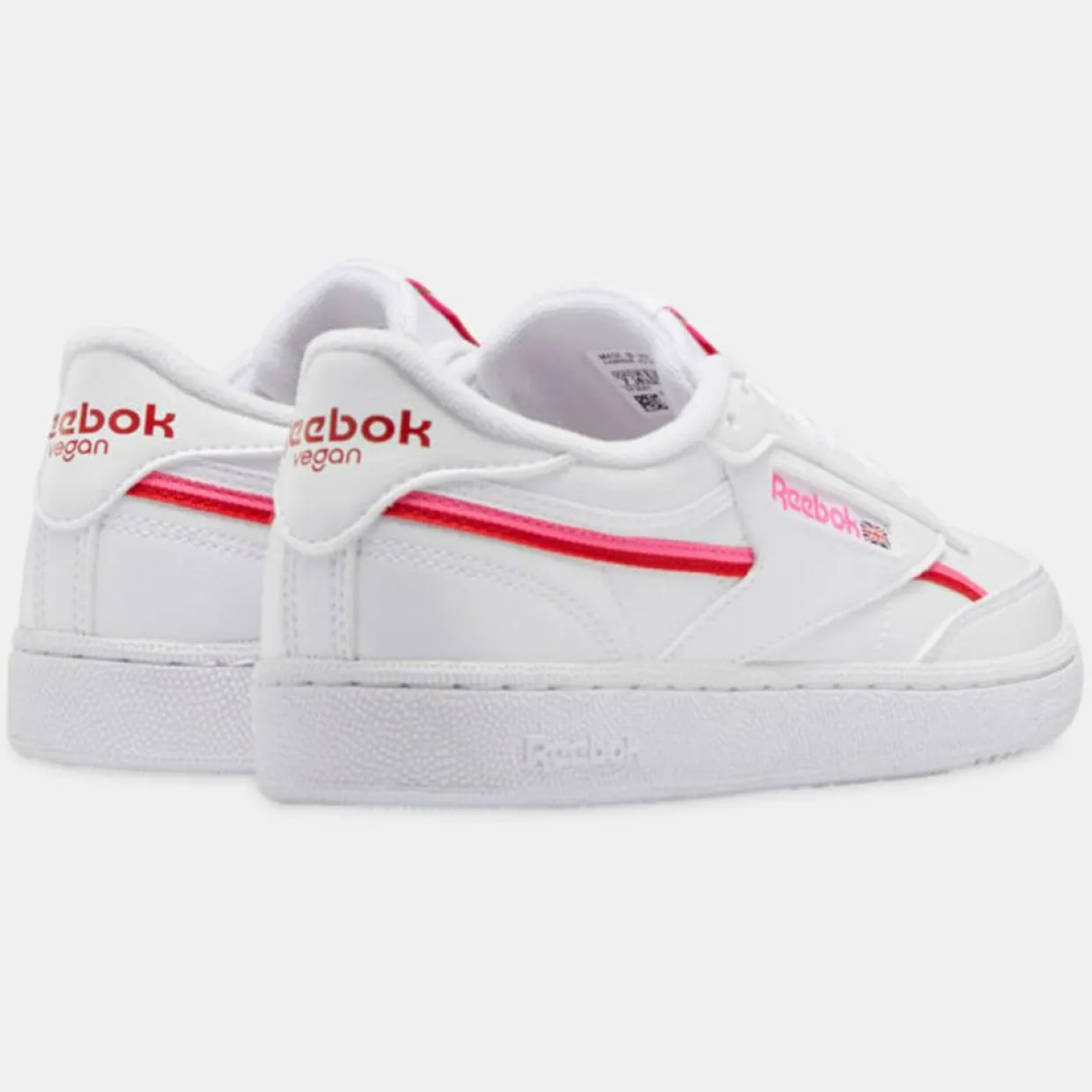 Femme Reebok Baskets^Baskets Club C 85 blanc/rose