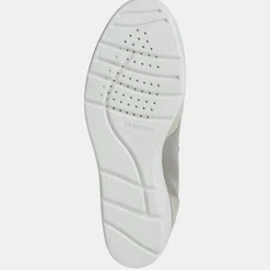 Baskets compensées Ilde beiges - Talon 9 cm-Geox Clearance
