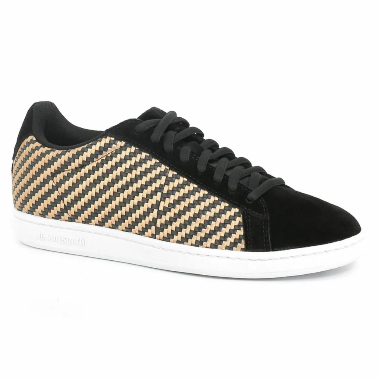 Femme Le Coq Sportif Baskets^Baskets Courtset noir/rose