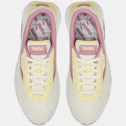 Femme Puma Baskets^Baskets Cruise Rider Candy jaune/rose