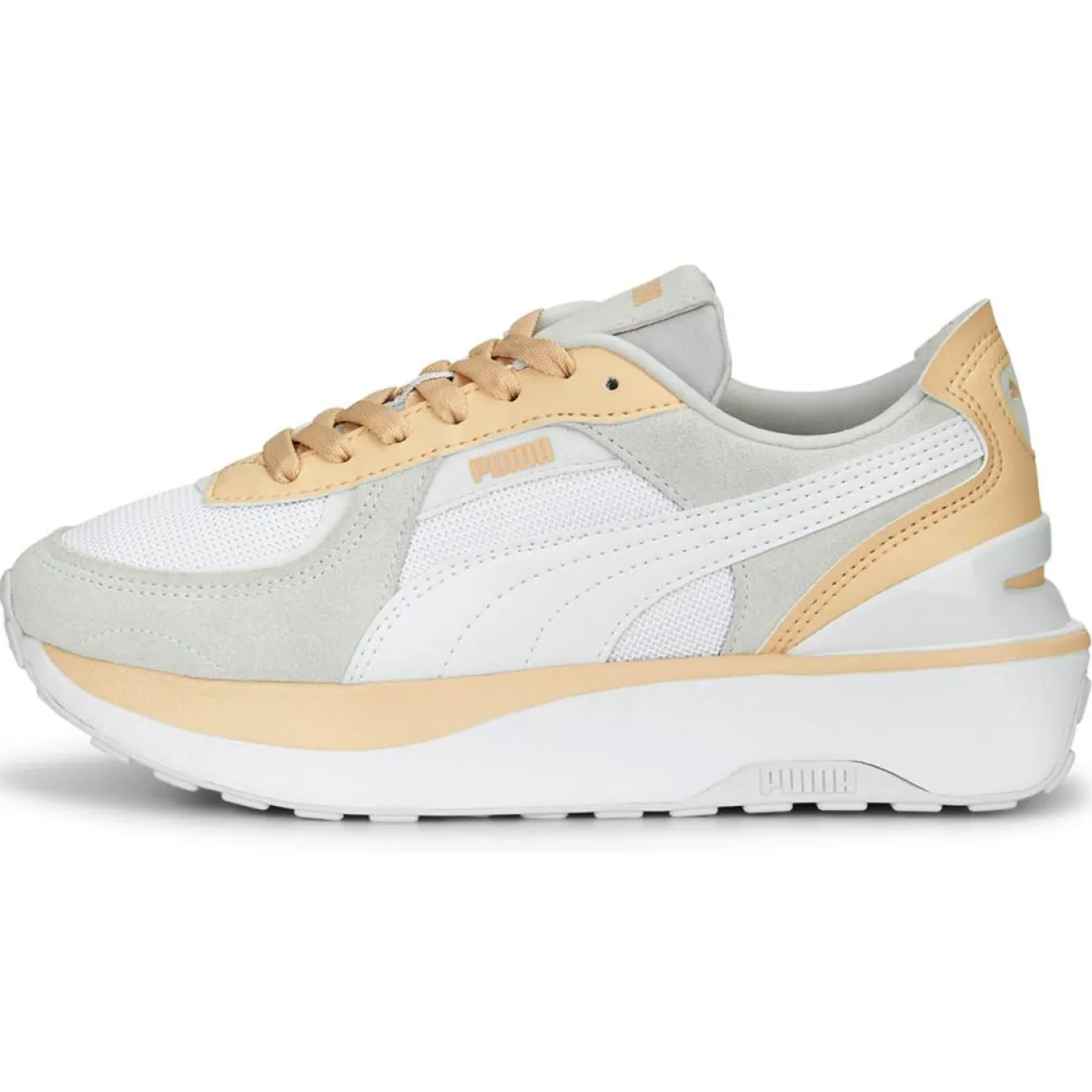 Baskets Cruise Rider Nu Pas blanc/gris/orange-Puma Outlet