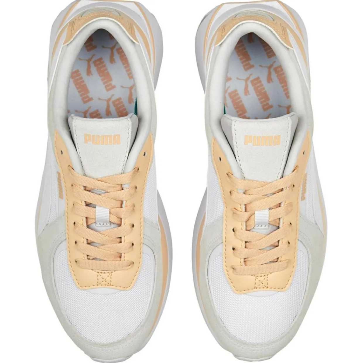 Baskets Cruise Rider Nu Pas blanc/gris/orange-Puma Outlet