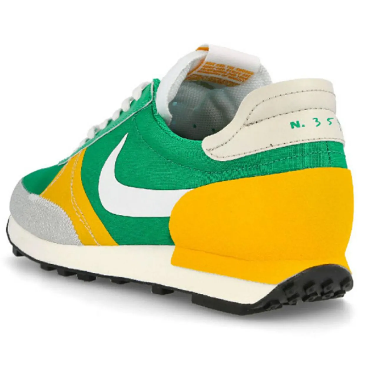 Homme Nike Baskets^Baskets D Break-Type Se vert/jaune