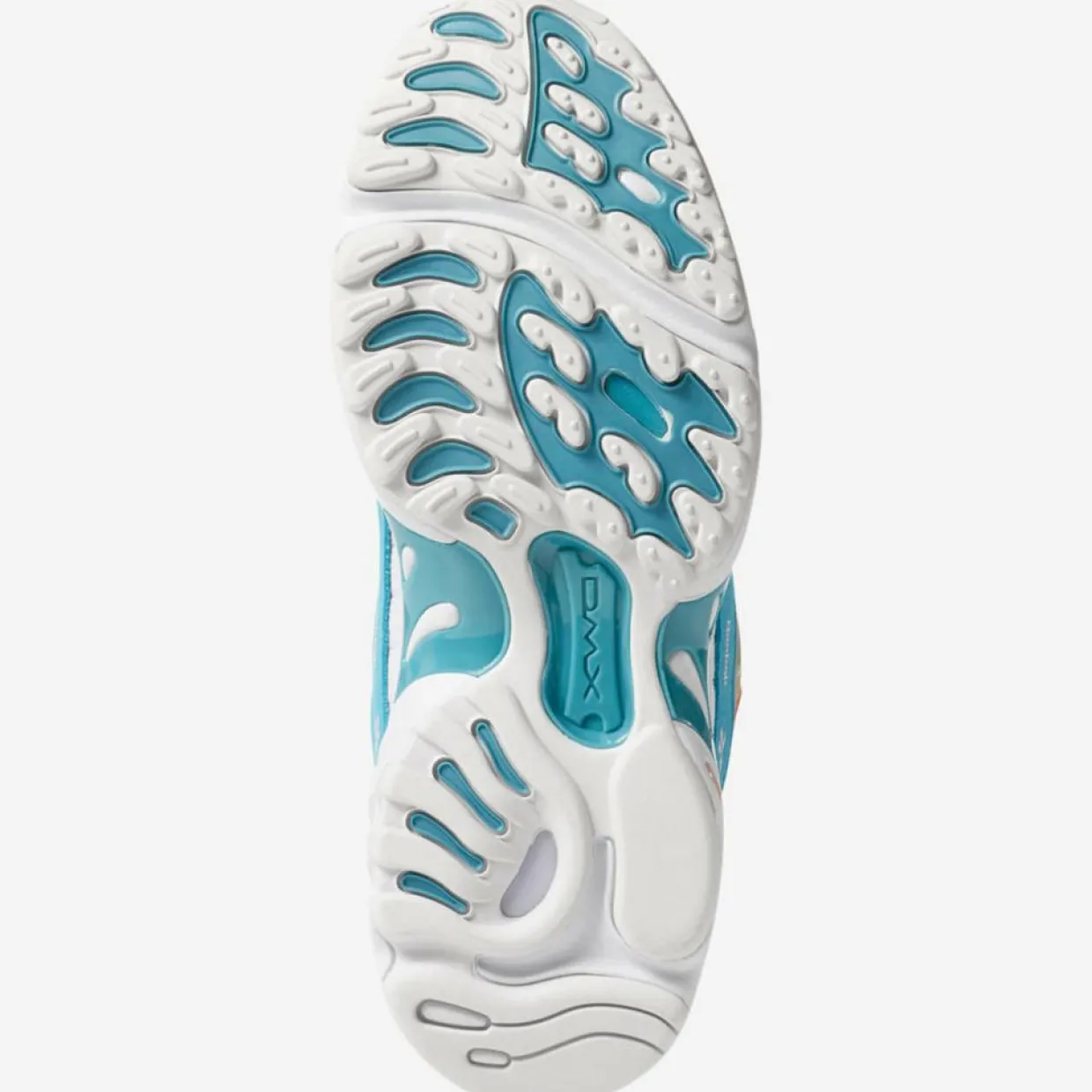 Femme Reebok Baskets^Baskets Daytona Dmx Mu blanc/turquoise/orange
