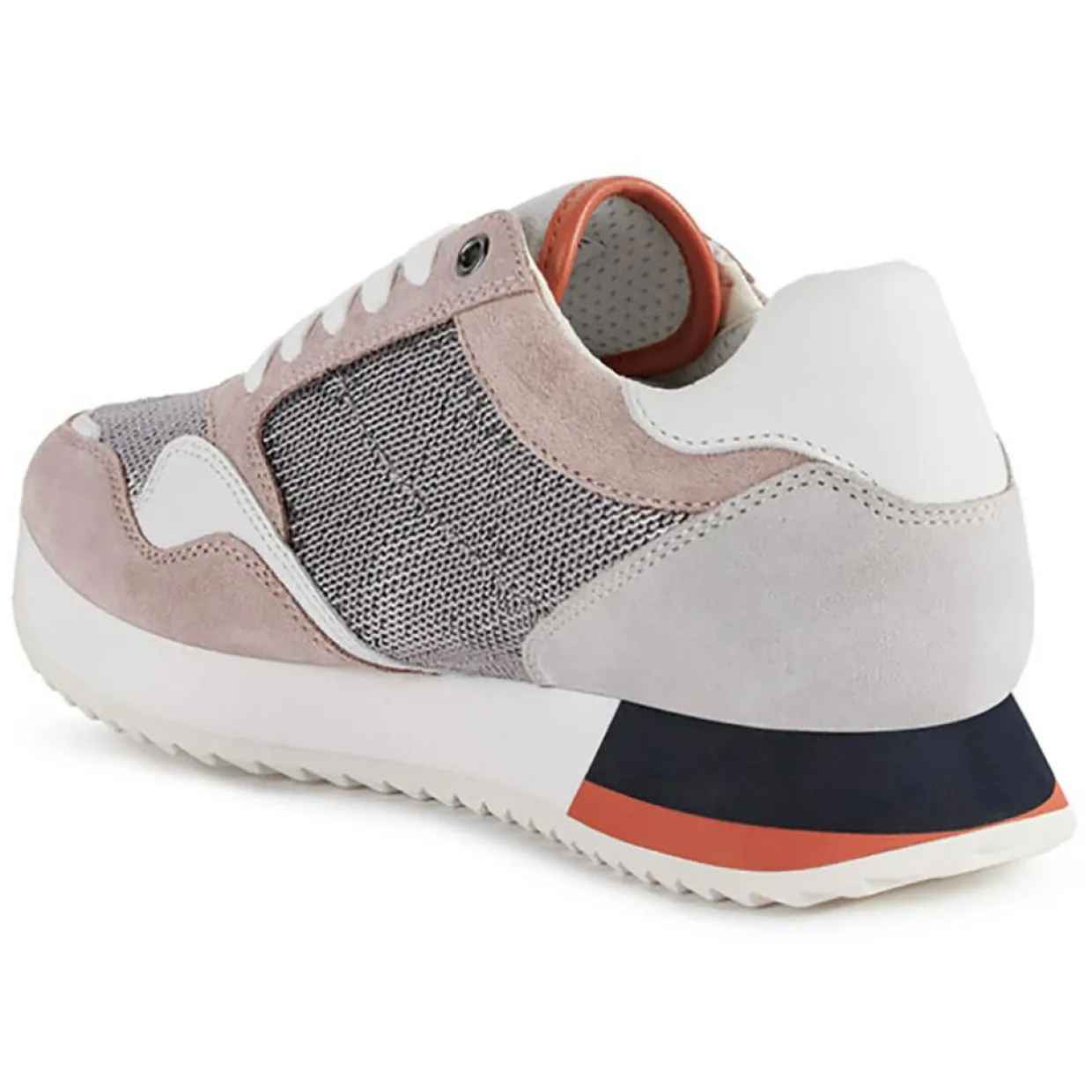 Baskets Doralea gris/vieux rose-Geox Hot