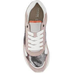 Baskets Doralea gris/vieux rose-Geox Hot