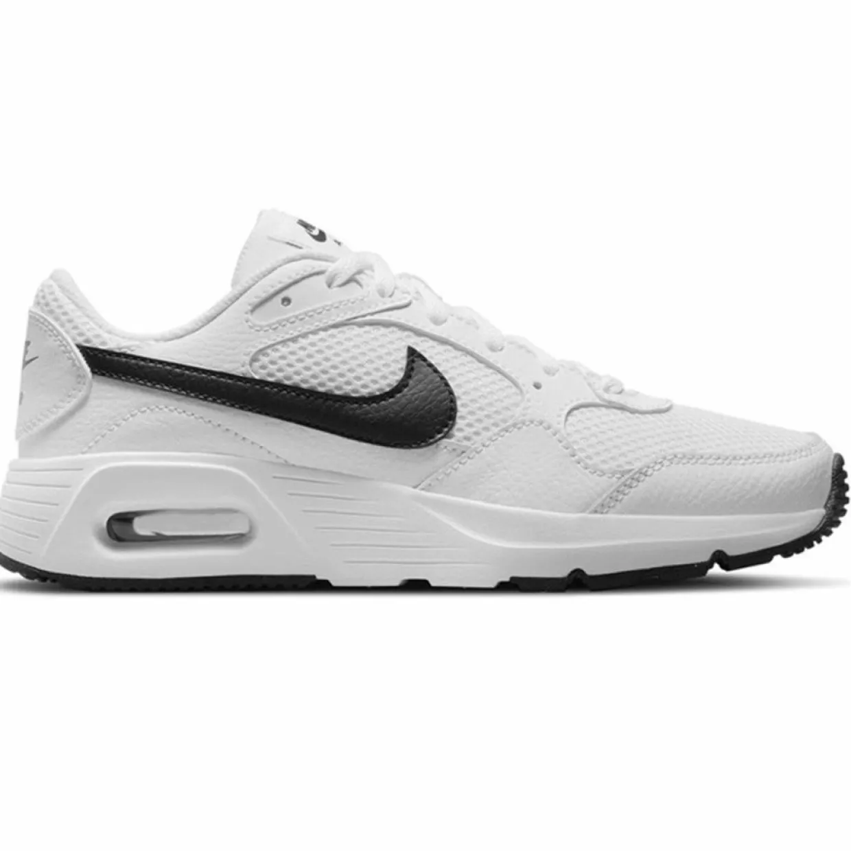 Baskets en Cuir & Maille Air Max Sc blanc/noir-Nike Clearance