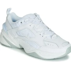 Homme Nike Baskets^Baskets en Cuir & Mesh M2K Techno blanches