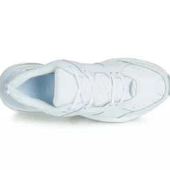 Homme Nike Baskets^Baskets en Cuir & Mesh M2K Techno blanches
