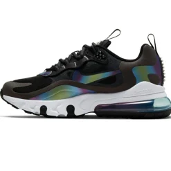 Femme Nike Baskets^Baskets en Cuir & Mesh React 270 Gs noir/bleu/vert