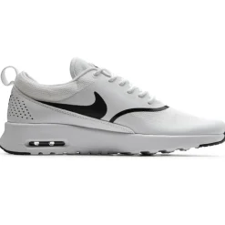 Femme Nike Baskets^Baskets en Cuir & Tissu Air Max Thea blanc/noir