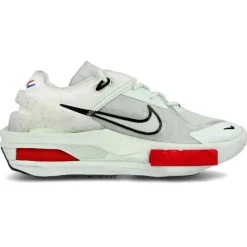 Femme Nike Baskets^Baskets en Cuir & Toile Fontanka Edge blanc/rouge
