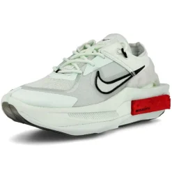 Femme Nike Baskets^Baskets en Cuir & Toile Fontanka Edge blanc/rouge