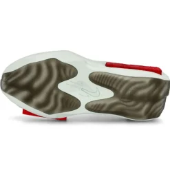 Femme Nike Baskets^Baskets en Cuir & Toile Fontanka Edge blanc/rouge