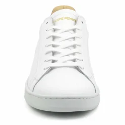 Femme Le Coq Sportif Baskets^Baskets en Cuir Avantage blanc/rouge