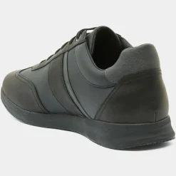 Homme Geox Baskets^Baskets en Cuir Avery noires
