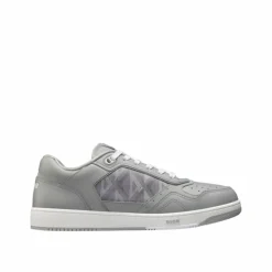 Homme Dior Baskets^Baskets en cuir B27 grises