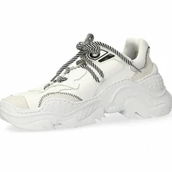 Homme N21 Baskets^Baskets en Cuir blanc/multicolore