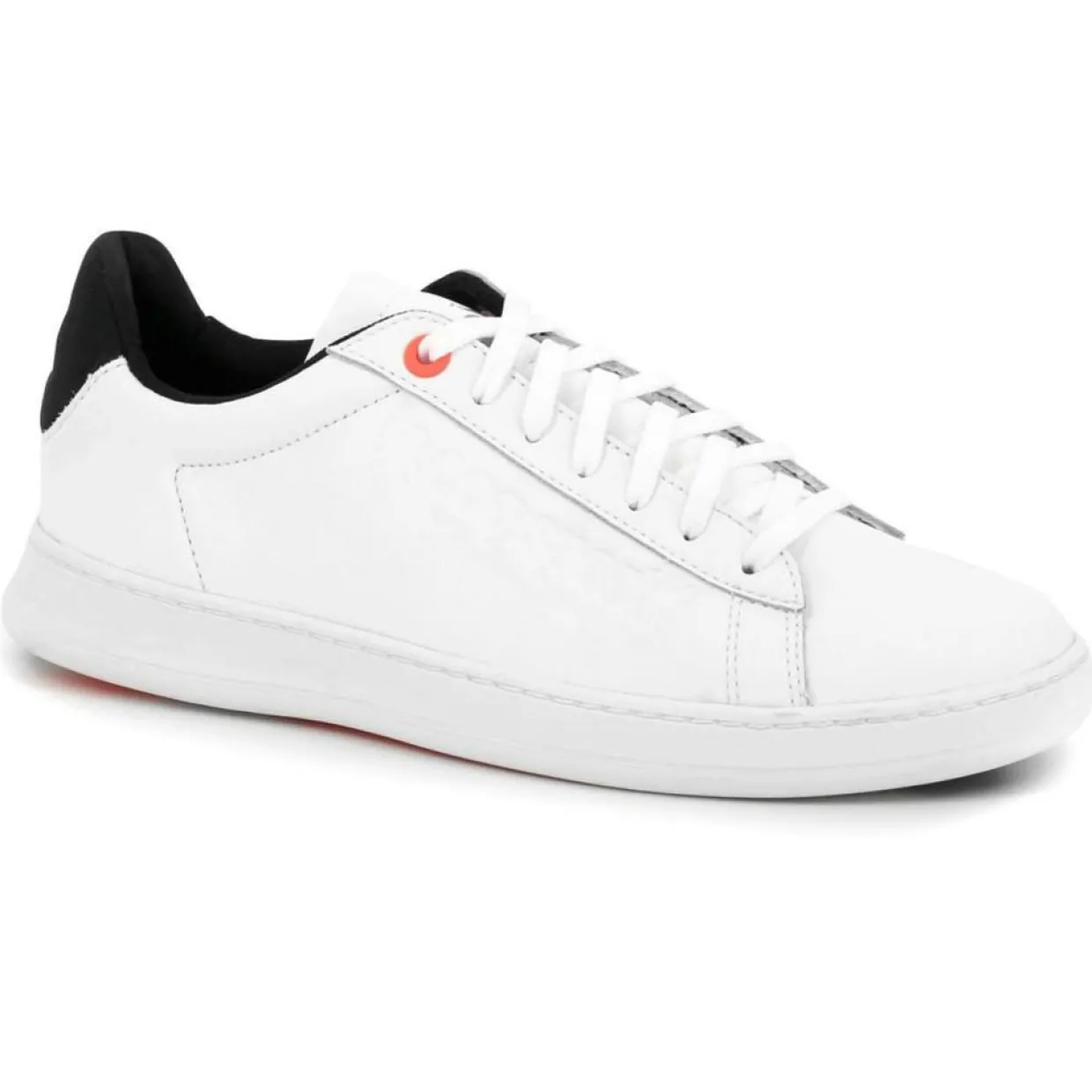 Baskets en Cuir Break W Tech blanc/noir-Le Coq Sportif Clearance
