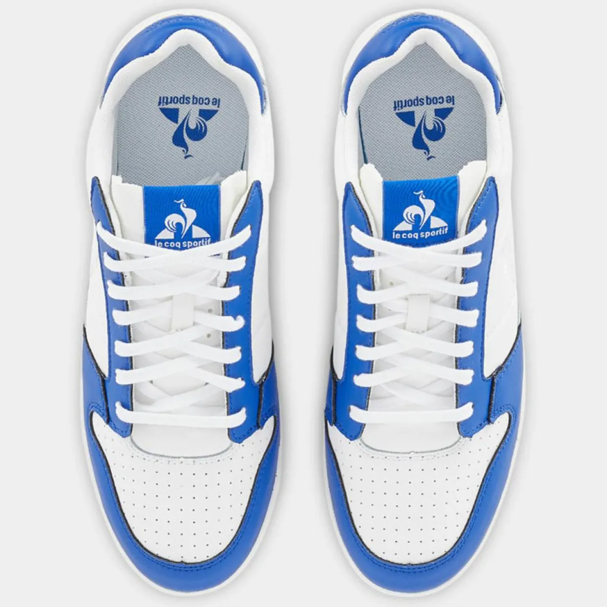 Homme Le Coq Sportif Baskets^Baskets en Cuir Breakpoint blanc/bleu
