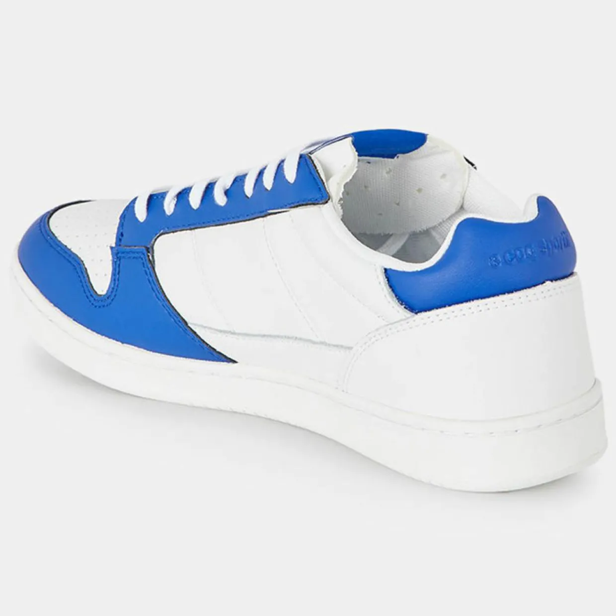 Homme Le Coq Sportif Baskets^Baskets en Cuir Breakpoint blanc/bleu