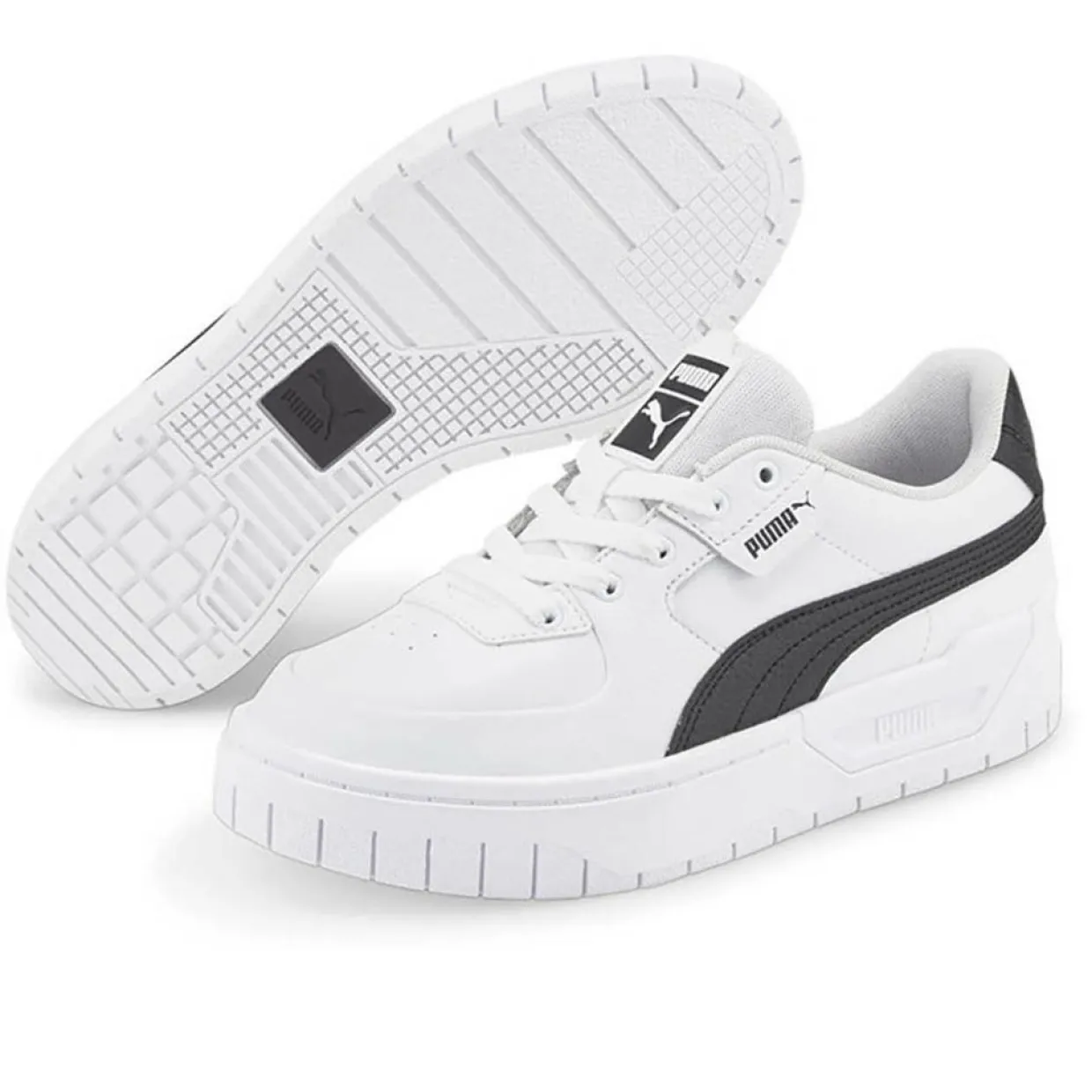 Baskets en Cuir Cali Dream Lthr blanches-Puma Best