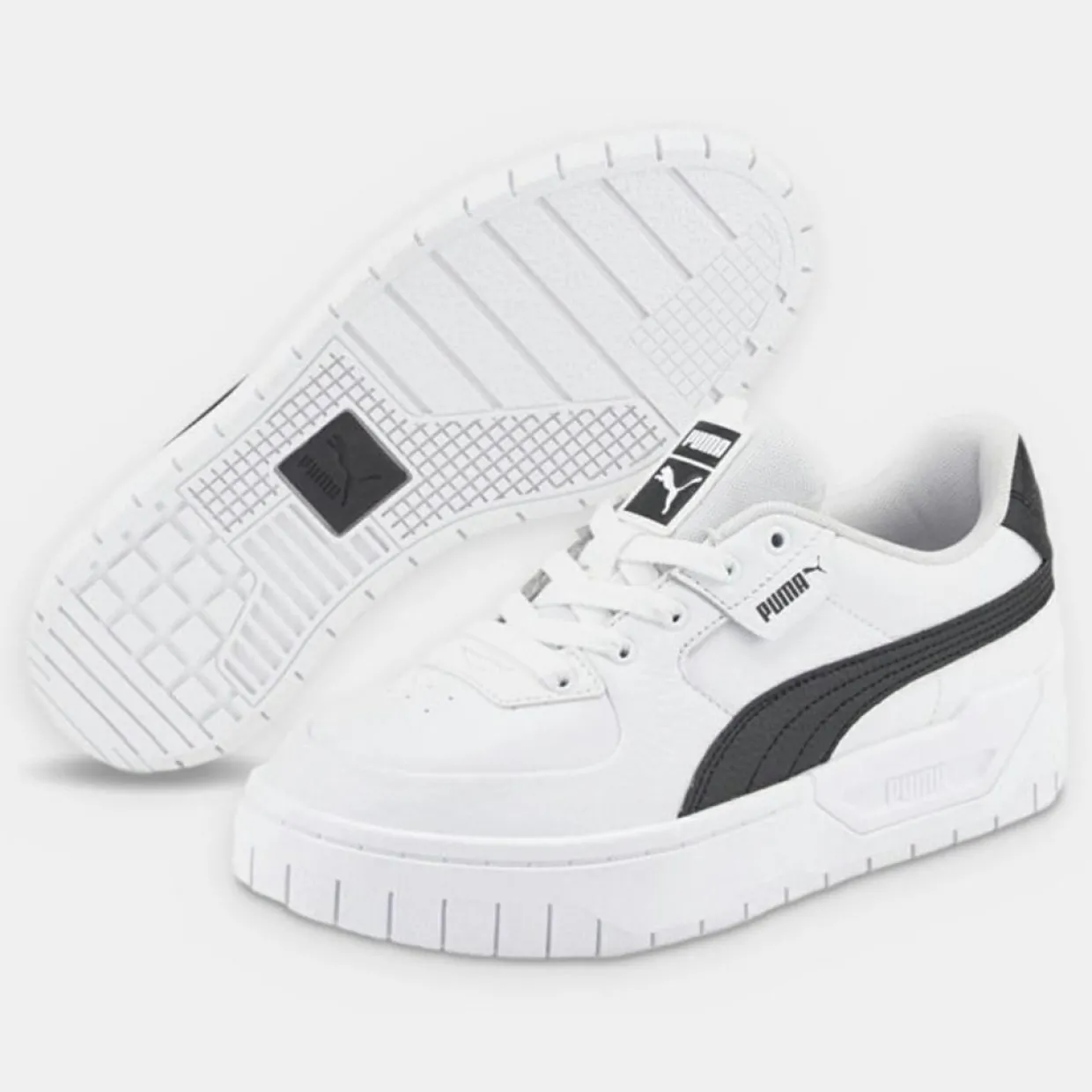 Baskets en Cuir Cali Dream Lthr blanches-Puma Best