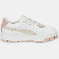 Femme Puma Baskets^Baskets en Cuir Cali Dream blanc/rose