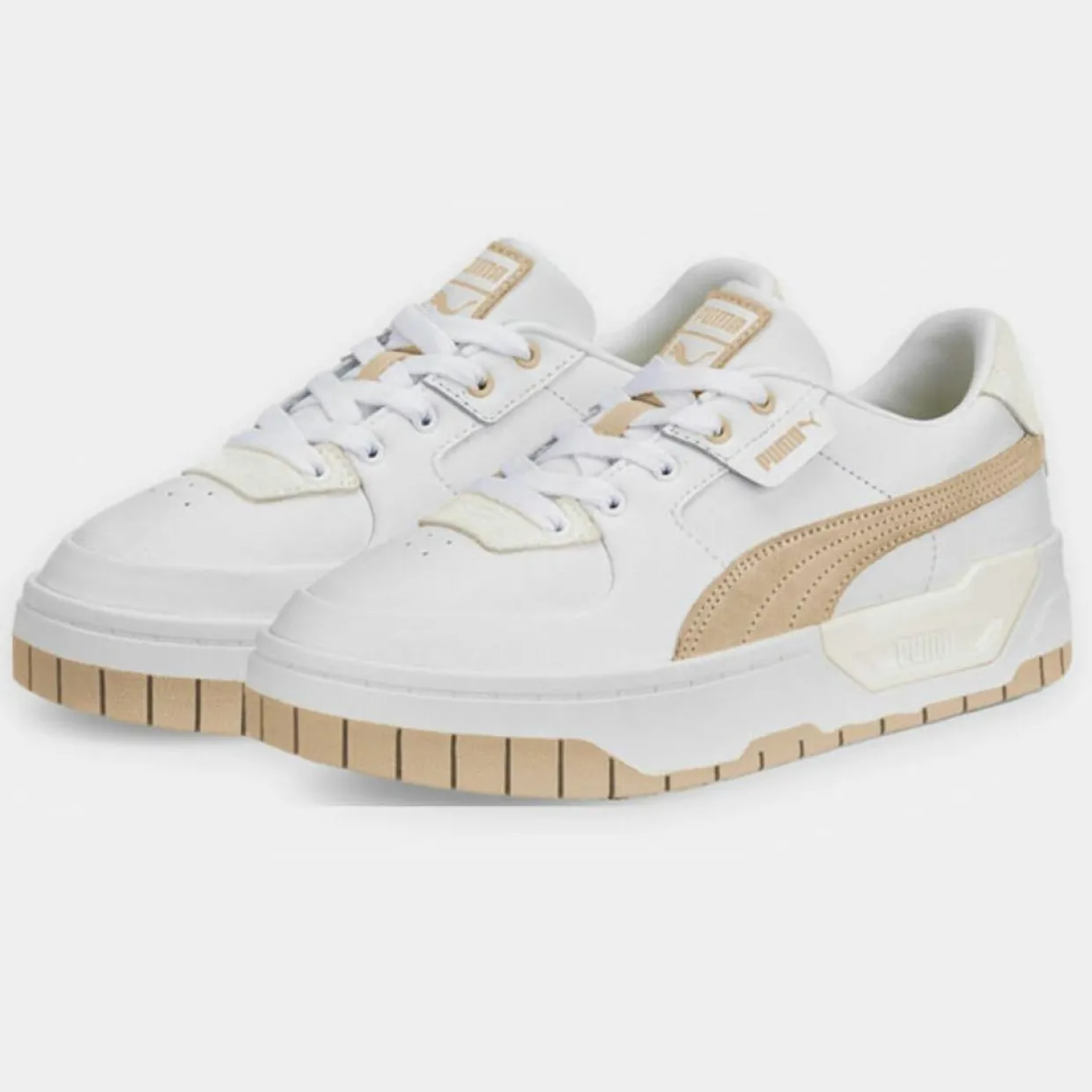 Baskets en Cuir Cali Dream blanc/beige-Puma Online